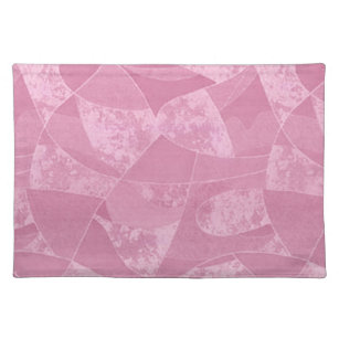 Pink Stain Glass Placemat