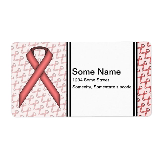 Pink Standard Ribbon (Front)
