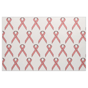 Pink Standard Ribbon by Kenneth Yoncich Fabric