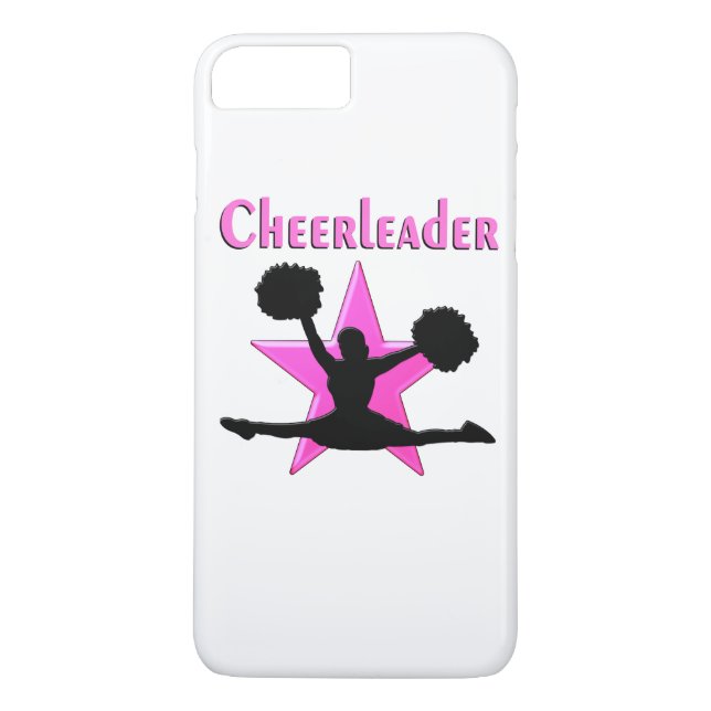 PINK STAR CHEERLEADER Case-Mate iPhone CASE (Back)