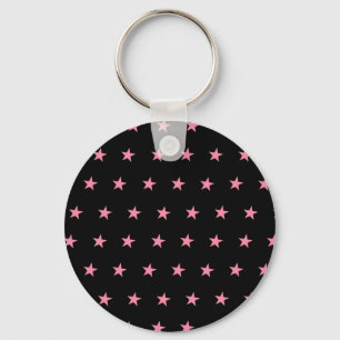 Pink Star Keychain