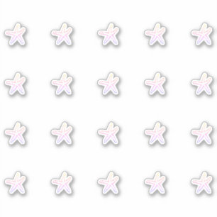 Pink Starfish Patterns Cute Sealife Beach Ocean