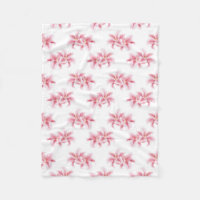 Pink Stargazer Lilies Pattern