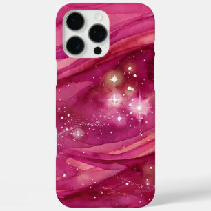 Pink Starlight Nebula iPhone 16 Pro Max Case