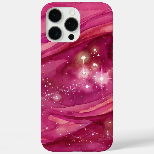 Pink Starlight Nebula Case-Mate iPhone Case (Back)