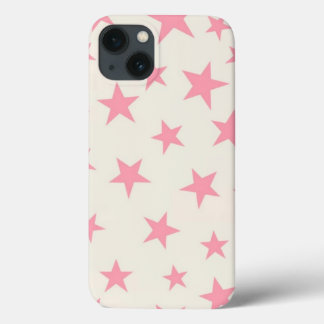 Pink stars  iPhone 13 case