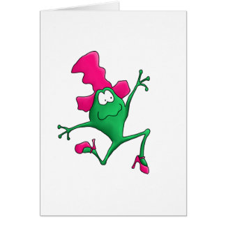 Pink Stilletto Happy Frog