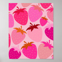 Pink Strawberries
