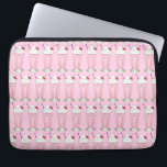 Pink Strawberry Ice Cream Shake Milkshake Dessert Laptop Sleeve<br><div class="desc">Features an original marker illustration of a delicious pink strawberry milkshake, topped with whipped cream, a red cherry, and a swirly straw. An ice cream shoppe, diner, and soda fountain classic! Great for any foodie. Need help with customization? Click "rebeccaheartsny" (upper right corner) then "contact this designer" to have something...</div>