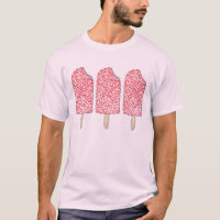 Pink Strawberry Shortcake Ice Cream Pop Popsicle