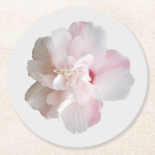 Pink Strawberry Smoothie Althea Paper Coaster