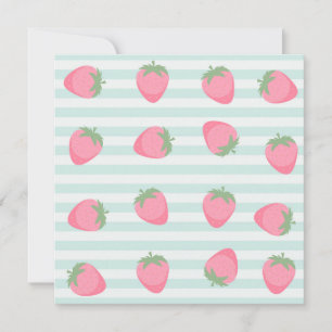 Pink Strawberry Stripes