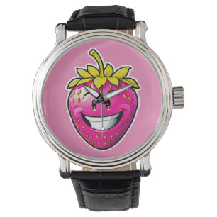 Pink Strawberry Watch