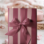 Pink Stripe Luxury  | Elegant & Stylish  Wrapping Paper<br><div class="desc">Elevate your gift-giving with this luxurious pink stripe wrapping paper. Featuring a timeless striped pattern in soft pink tones, this elegant gift wrap is perfect for weddings, birthdays, baby showers, or any special occasion. Designed to add a touch of sophistication to your presents, this high-quality wrapping paper ensures your gifts...</div>