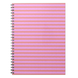 Pink Stripe  Notebook