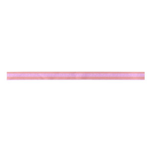 Pink Stripe Ribbon Satin Ribbon