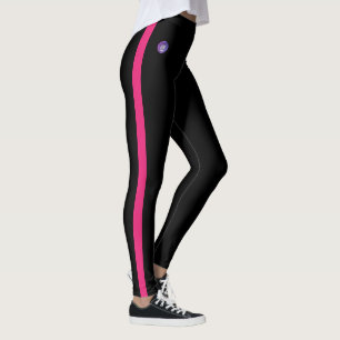 Pink Striped Both Sides Leggings JK 2022