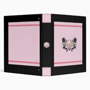 PINK STRIPES & CLASSEUR NOIR