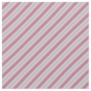 Pink Stripes Fabric