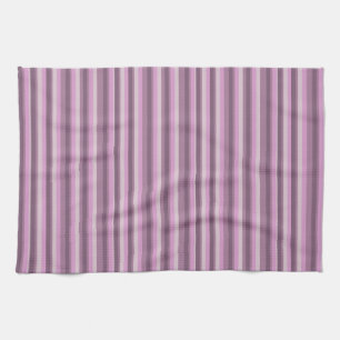 Pink stripes kitchen towel