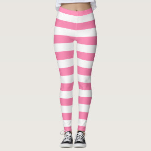 Pink Stripes Leggings