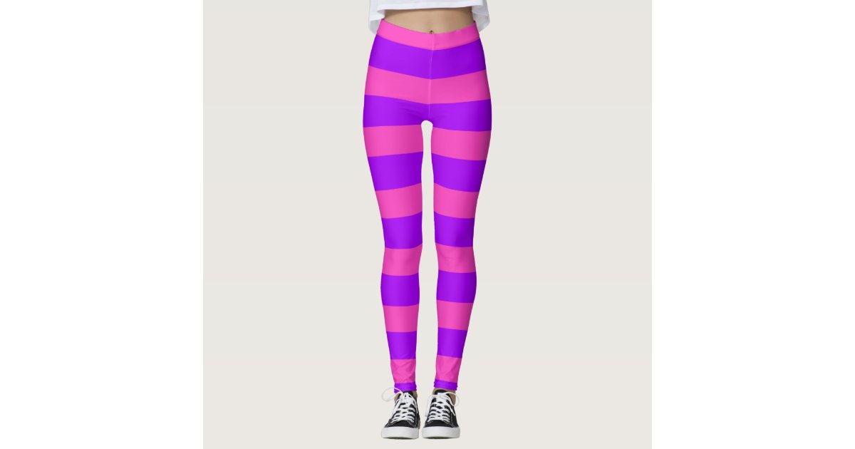 pink stripes leggings | Zazzle.ca