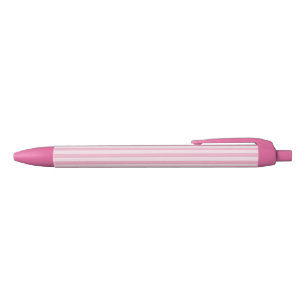 Pink Stripes Seamless Pattern Black Ink Pen