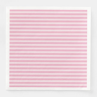 Pink Stripes Seamless Pattern Napkin