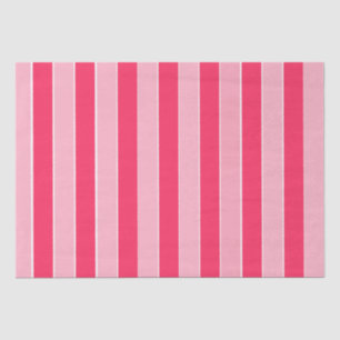 Pink Stripes  Tissue Paper