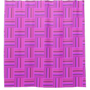 Pink stripes weave pattern