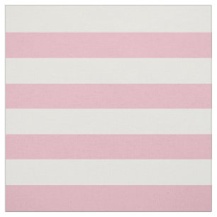 Pink Stripes, White Stripes, Striped Pattern Fabric