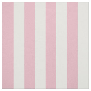 Pink Stripes, White Stripes, Striped Pattern Fabric