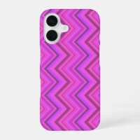 Pink stripes zigzag pattern