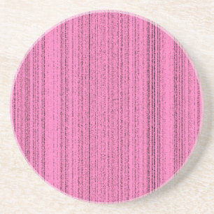 Pink Strips Coaster