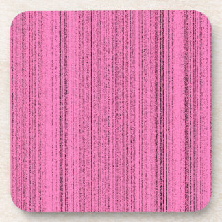Pink Strips Coaster