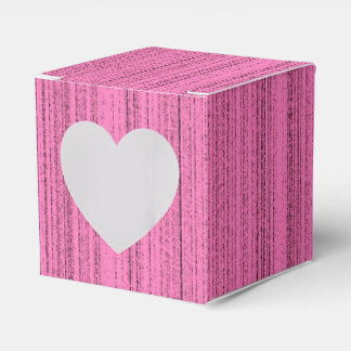 Pink Strips Favor Box