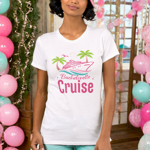 Pink Stylish Bachelorette Party T-Shirt