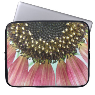 Pink Sunflower Laptop Bag