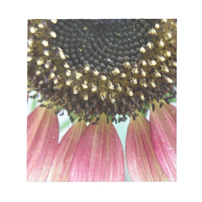Pink Sunflower Notepad (Front)