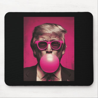 Pink Sungles Trump Bubble Gum Mouse Pad