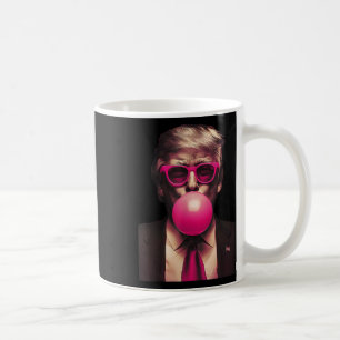 Pink Sungles Trump Bubble Gum Shirt 2024 Vote Pres Coffee Mug