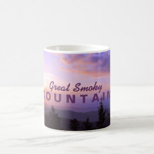 Pink Sunrise - Great Smoky Mountains Coffee Mug
