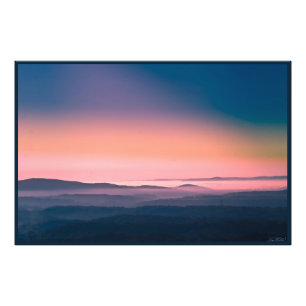 Pink Sunrise Hot Springs National Park, Arkansas Photo Print