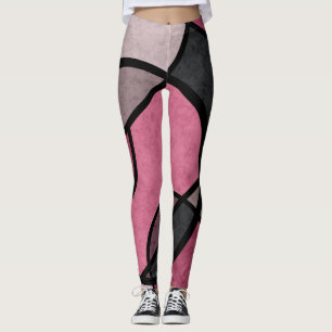 Pink sunrise leggings