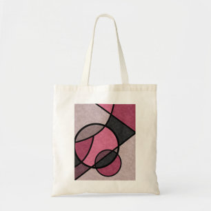 Pink sunrise tote bag
