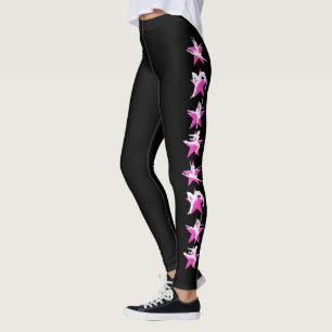 PINK SUPER STAR DANCER LEGGINGS