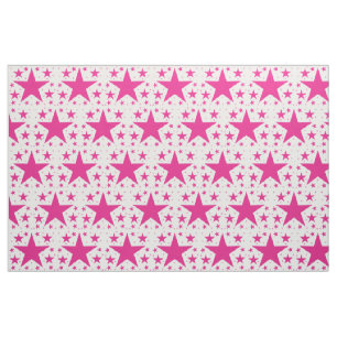 Pink Superstar Collection Pattern Fabric