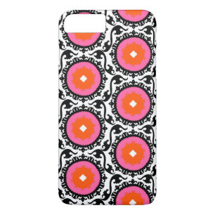 Pink Suzani Pattern iPhone 8 Plus/7 Plus Case