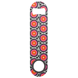 Pink Suzani Pattern Speed Bottle Opener