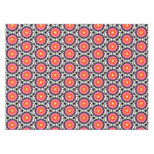 Pink Suzani Pattern Tablecloth